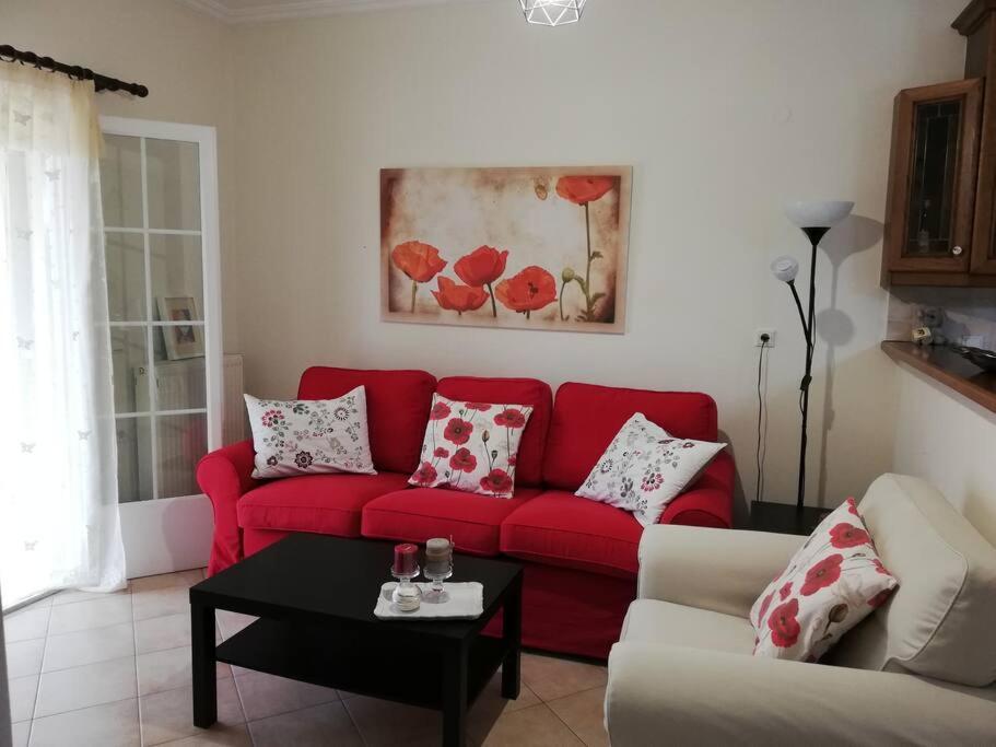 Sunny Stay Furnished Apartment In Kanoni Exterior foto